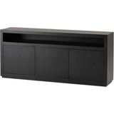 Dressoir Piero 180 cm - zwart | Meubelplaats