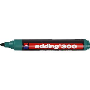 Edding 300 Marker, lijndikte 1,5-3 mm, groen, 1 stuk