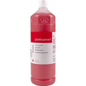 Plakkaatverf Heutink donkerrood - flacon à 1000ml