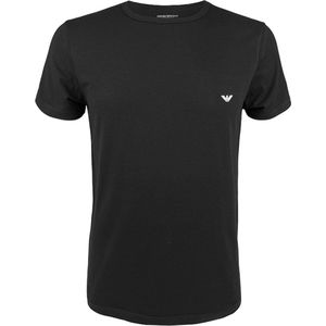 Emporio Armani heren O-hals shirt basic zwart