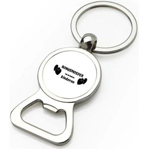 Akyol - bonusmoeder van de leukste kinderen flesopener - Moeder - de leukste bonusmama - moeder cadeautjes - moederdag - verjaardag - geschenk - kado - 9 bij 3 cm