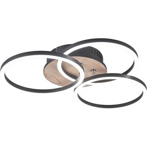 Plafondlamp Reality Circle hout