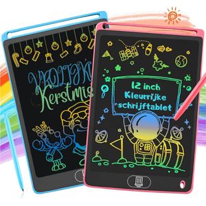 Goodivery - Tekentablet - Wacom - Teken Tablet - Tekentablet Kinderen - 27x19 cm - 2 Stuks - 12 inch - Blauw/Rosa