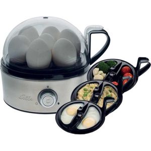 Solis Egg Boiler & More 827 Eierkoker Elektrisch - RVS - Zilver