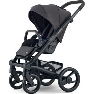 Mutsy Nio-kinderwagen | Schaduw | Zwart kader