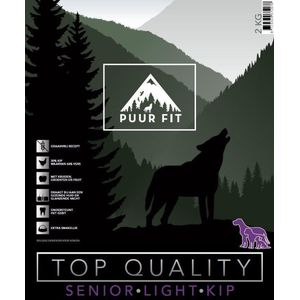 Puur Fit Top Quality - Hondenvoer - Senior Light Kip 1 kg