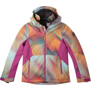 O'Neill Jas Girls LITE AOP JACKET Dark Blue Fade Halftone 164 - Dark Blue Fade Halftone 50% Gerecycled Polyester (Repreve), 50% Polyester