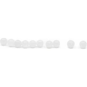Edelsteen Losse Kralen Witte Jade – 10 stuks (8 mm)