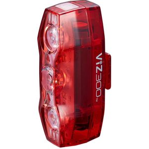 CatEye ViZ300 Achterlicht - TL-LD810-R - LED - USB - Oplaadbaar - Zwart