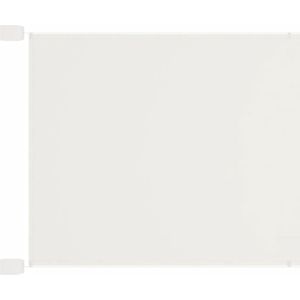 vidaXL Luifel Verticaal - 60x1000 cm - Oxford Stof - Wit Balkon Schermen - Scherm Balkon - Privacy Screen - Windscherm - Zonwering