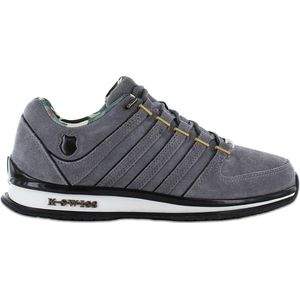 K-Swiss Rinzler Leather - Heren Sneakers Schoenen Leer Grijs 01235-041-M - Maat EU 44.5 UK 10