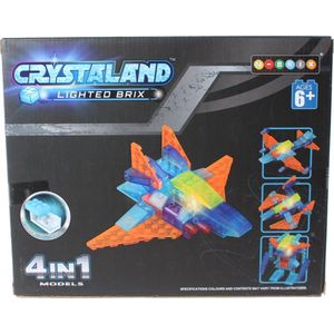 Johntoy Bouwpakket Crystaland 61-delig 99015