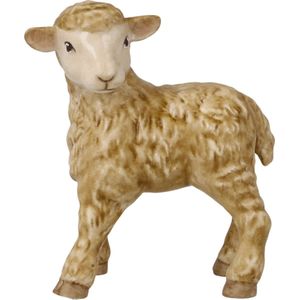 Goebel - Kerst | Decoratief beeld / figuur Kerststal Schaap | Aardewerk - 6cm