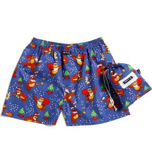 MG-1 Wijde Kinder Kerst Boxershorts Jongens Beer - Maat 164