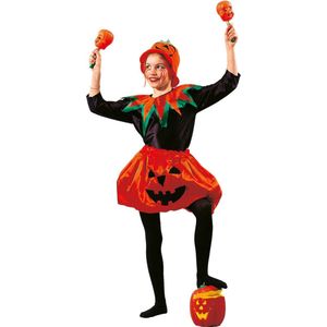 Kostuum Pumpkin Witch | Maat 164 | Verkleedkleding | Carnavalskostuum
