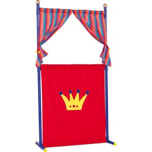 Simba Poppenkast + 4 Handpoppen 132cm - Poppentheater