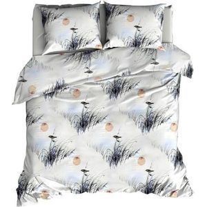 Satin d'Or Grieg - Dekbedovertrek - Tweepersoons - 200x200/220 cm + 2 kussenslopen 60x70 cm - Multi kleur