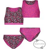 Just Beach J401-5011 Meisjes Bikini - Flower field - Maat 170-176