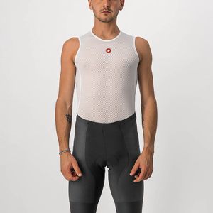 Fietsshirt Castelli Men Pro Issue Sleeveless White