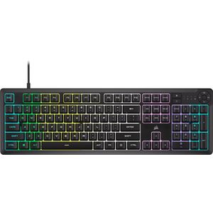 Corsair K55 Core Gaming Keyboard - Membraan - RGB - US Qwerty - Zwart