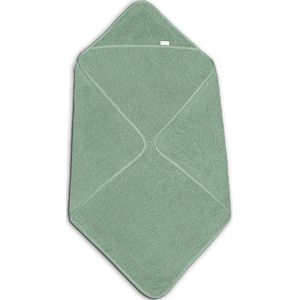 Funnies Badcape | Stone green | 80x80 cm | 100% Katoen | Badstof