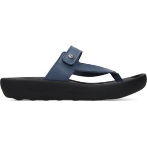 Wolky Slippers Peace jeans leer