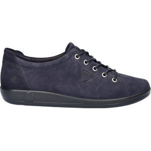 Ecco Soft 2.0 dames sneaker - Royal blue - Maat 40