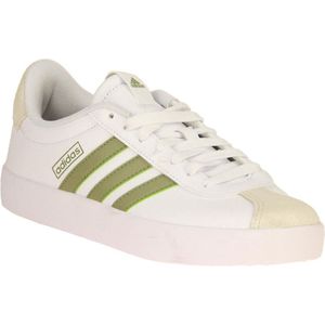 Adidas VL Court 3.0 Wit-Groene Sneaker