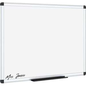 Mrs. Jones Deluxe Magnetisch Whiteboard Zilver Aluminium Frame 90x60 cm - Droog Veeg