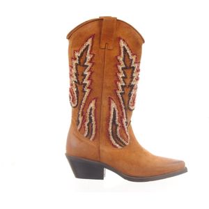 MAURY dames westernboot - camel