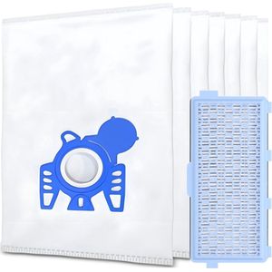 30x stofzuigerzakken & 1x filter geschikt voor Miele Classic C1, Complete C2/C3, S4, S4000, S5, S5000, S6, S6000, S8 en S8000 series (GN) SF AAC50