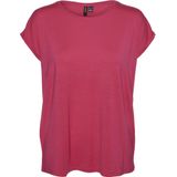 VERO MODA VMAVA PLAIN SS TOP GA JRS NOOS Dames T-shirt - Maat L