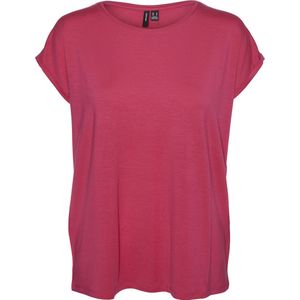 VERO MODA VMAVA PLAIN SS TOP GA JRS NOOS Dames T-shirt - Maat L