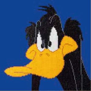 DIAMOND DOTZ Daffy Duck - Diamond Painting - 32x32 cm