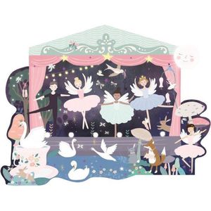 Floss & Rock Ballet Puzzel 80 st. - 55 x 35 cm