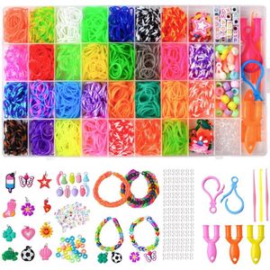 BOTC Loombandjes Starterspakket - 1800-Delig - 30 Kleuren - Loomelastiekjes - Loomen - Loom Pakket