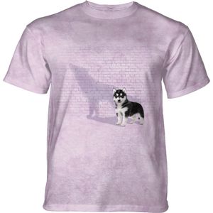 T-shirt Shadow of Greatness Dog Pink KIDS XL