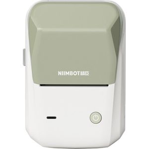 Niimbot - B1 - Labelprinter - Labelmaker - Groen - Smart - Bluetooth - Print Breedte 20-50mm - Lichtgewicht - Direct Thermisch - 203dpi - 1500mAh