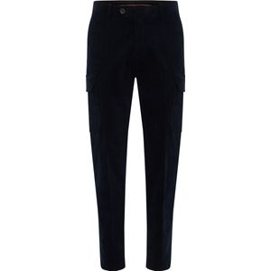 WE Fashion Heren regular fit pantalon van corduroy