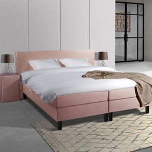 Anno 1588 Comforta Boxspringset - Pocketvering - Oud Roze - 90x220 - Inclusief dekbed + kussen