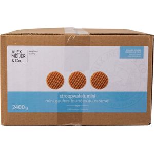 Alex Meijer - Stroopwafels - Doos 2,4 KILO - Koffiekoek - Koek