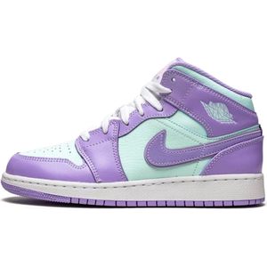 Nike Air Jordan 1 Mid (GS), Purple Pulse/Artic Punch, 554725 500, EUR 37.5