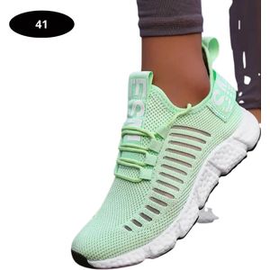Livano Tennisschoenen - Heren - Dames - Tenniskleding - Indoor - Outdoor - Lichtgroen - Maat 38