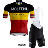 Retro Wielertenue Molteni Belgische Kampioen - REDTED (5XL)