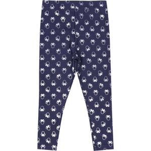 DISNEY Minnie Mouse legging/legging marineblauw en zilver