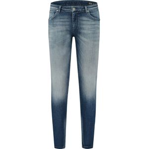 Purewhite - Dylan Heren Skinny Fit Jeans - Blauw - Maat 29