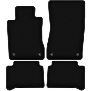 BASIC zwarte veloursmatten voor: Mercedes E W211 sedan, stationwagen (2002-2009)