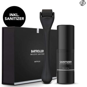 Equivera Baardgroei Kit - Baardroller - Baardgroei Olie - Dermaroller - Baardgroei Stimuleren