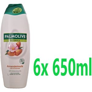 Palmolive Douchegel Amandelmelk - 6 x 650 ml - Voordeelverpakking