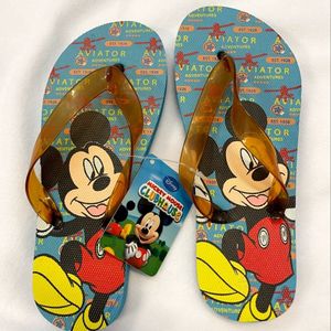 Mickey Mouse Slippers Blauw-Maat 32/33